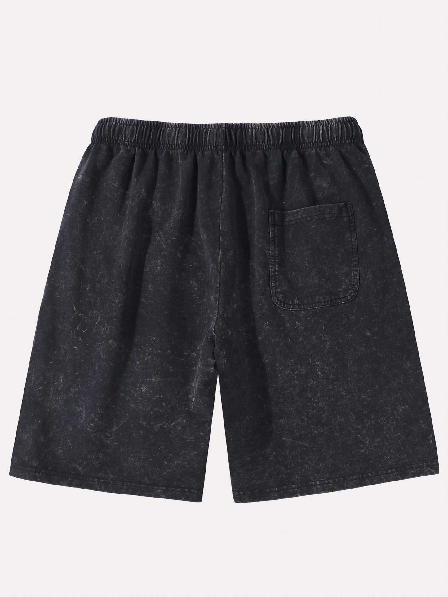 Vintage Cotton Casual Set - 230g Thick Pure Cotton T-Shirt, 290g Washed Shorts - Comfortable, Breathable, Summer Essential