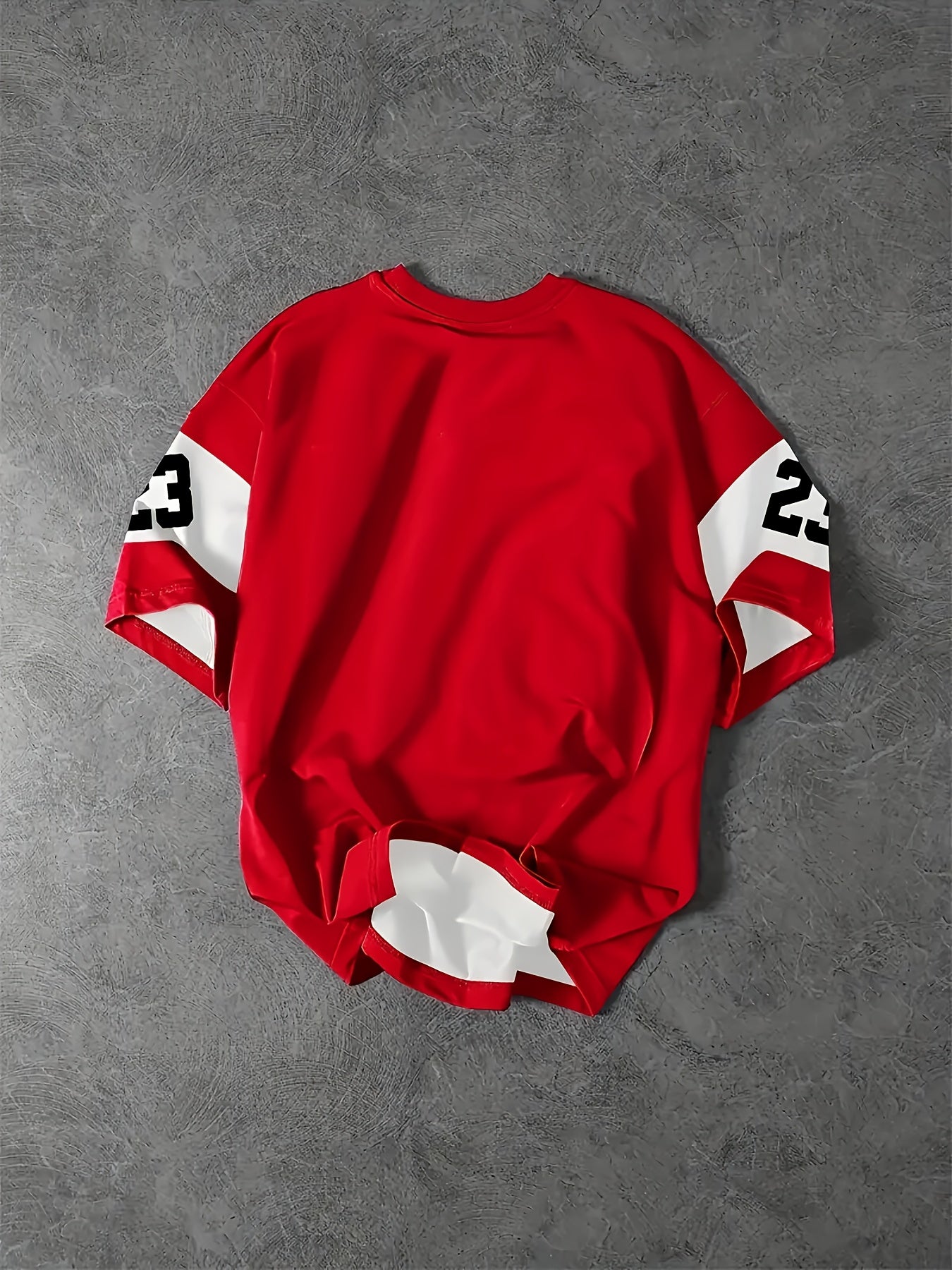 Iconic Racing Men's T-Shirt - Breathable, Sporty, and Ultra-Comfortable Round Neck Short Sleeve Tee with Unique Letter Print Design for Casual Summer Fashion