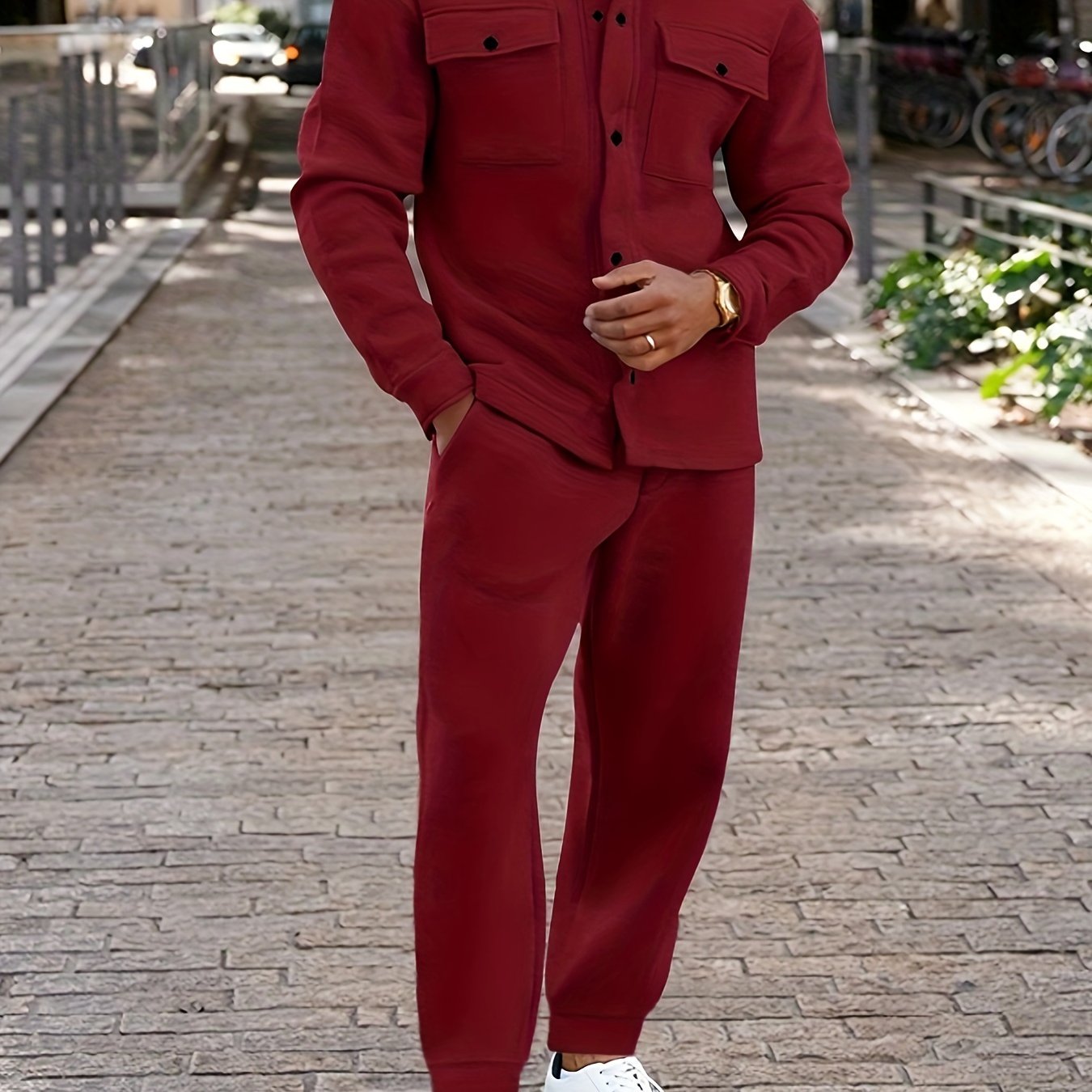 Fleece Hoodie And Pants Set