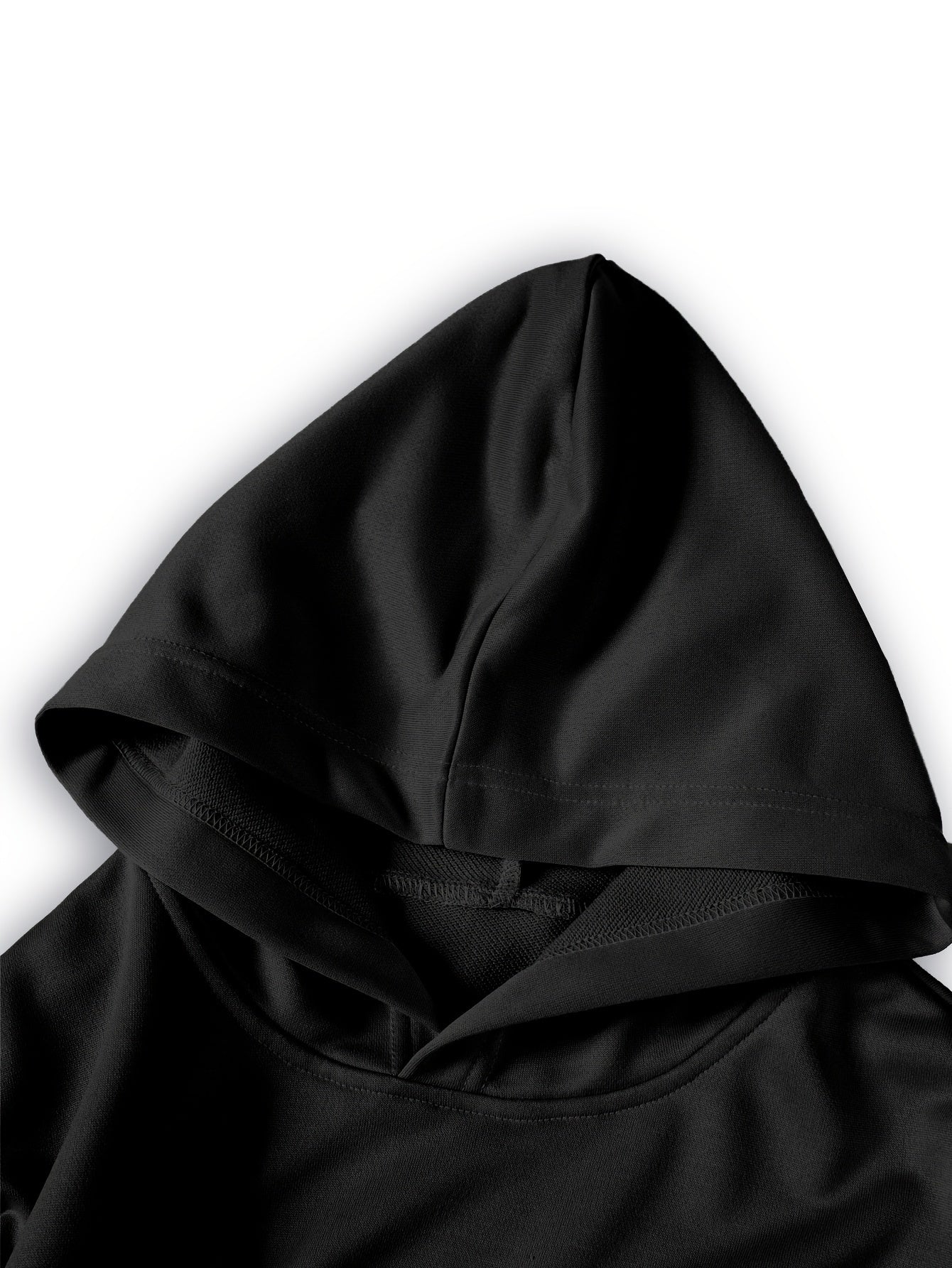 Men's Suit/Simple Bold Letter Print/Street Cool Style/Kangaroo Bag Loose Shoulder/Zipper Hoodie Sweatpants Set