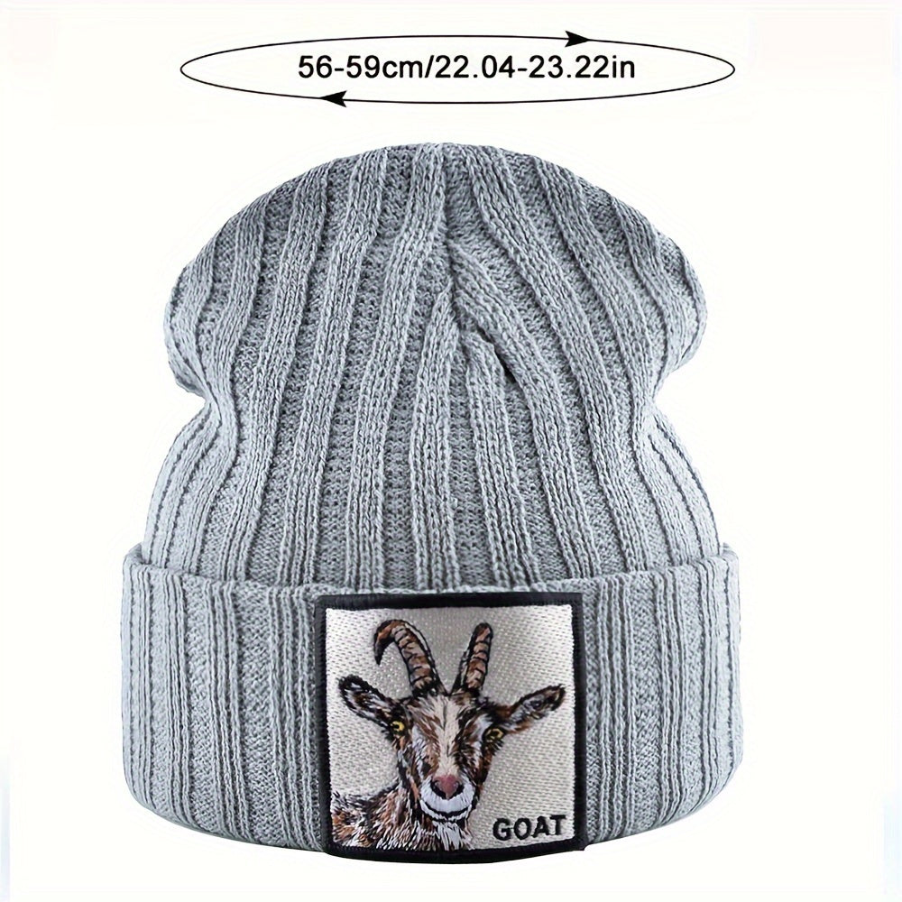 Men's Winter Knit Beanie: Relaxed Style, Windproof, and Warm - Suitable for Both Men and Women