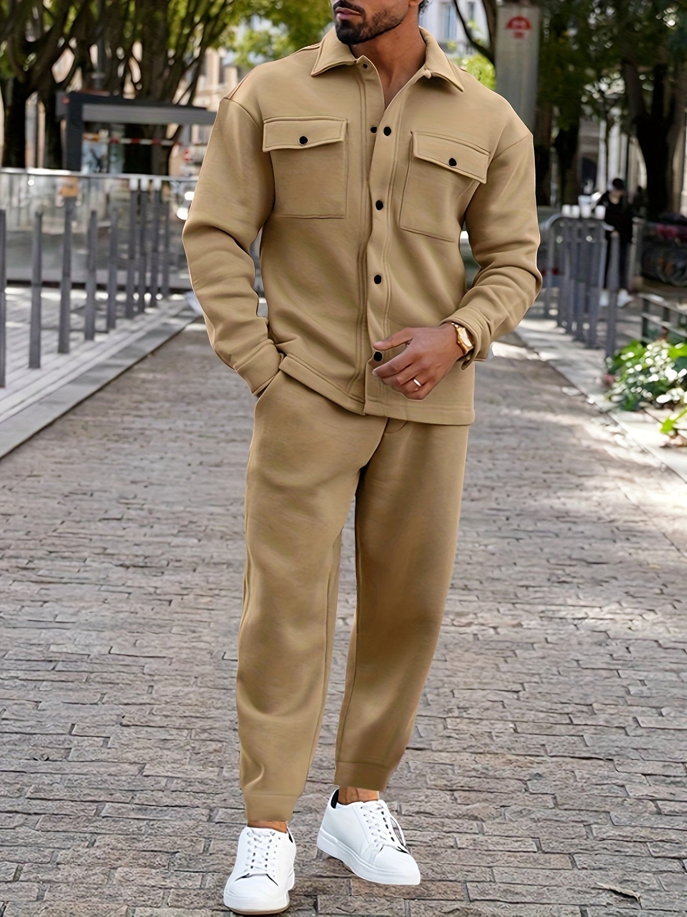 Fleece Hoodie And Pants Set