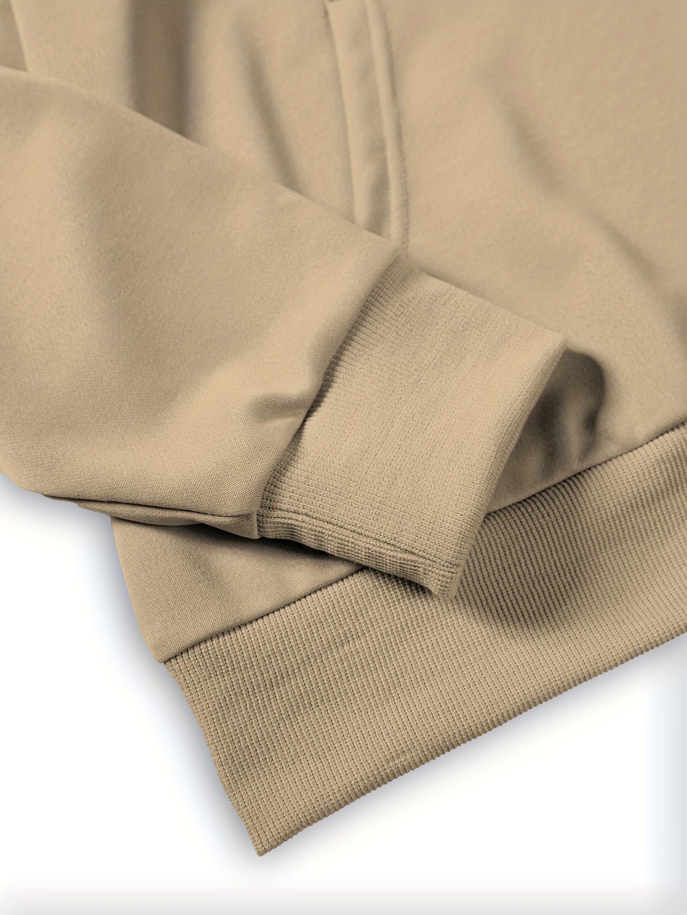 Men's Suit/Simple Bold Letter Print/Street Cool Style/Kangaroo Bag Loose Shoulder/Zipper Hoodie Sweatpants Set