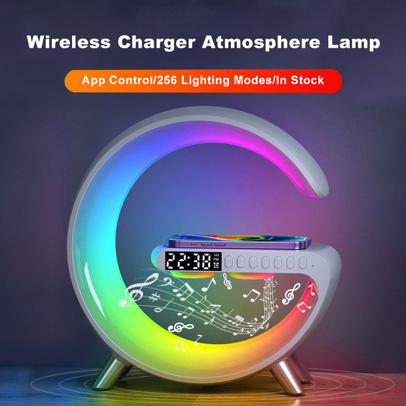 MoonLight Lamp / LED Light / Bluetooth Speaker / Wireless Charger