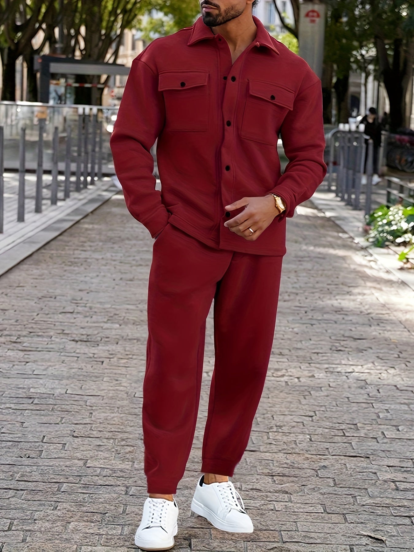 Fleece Hoodie And Pants Set