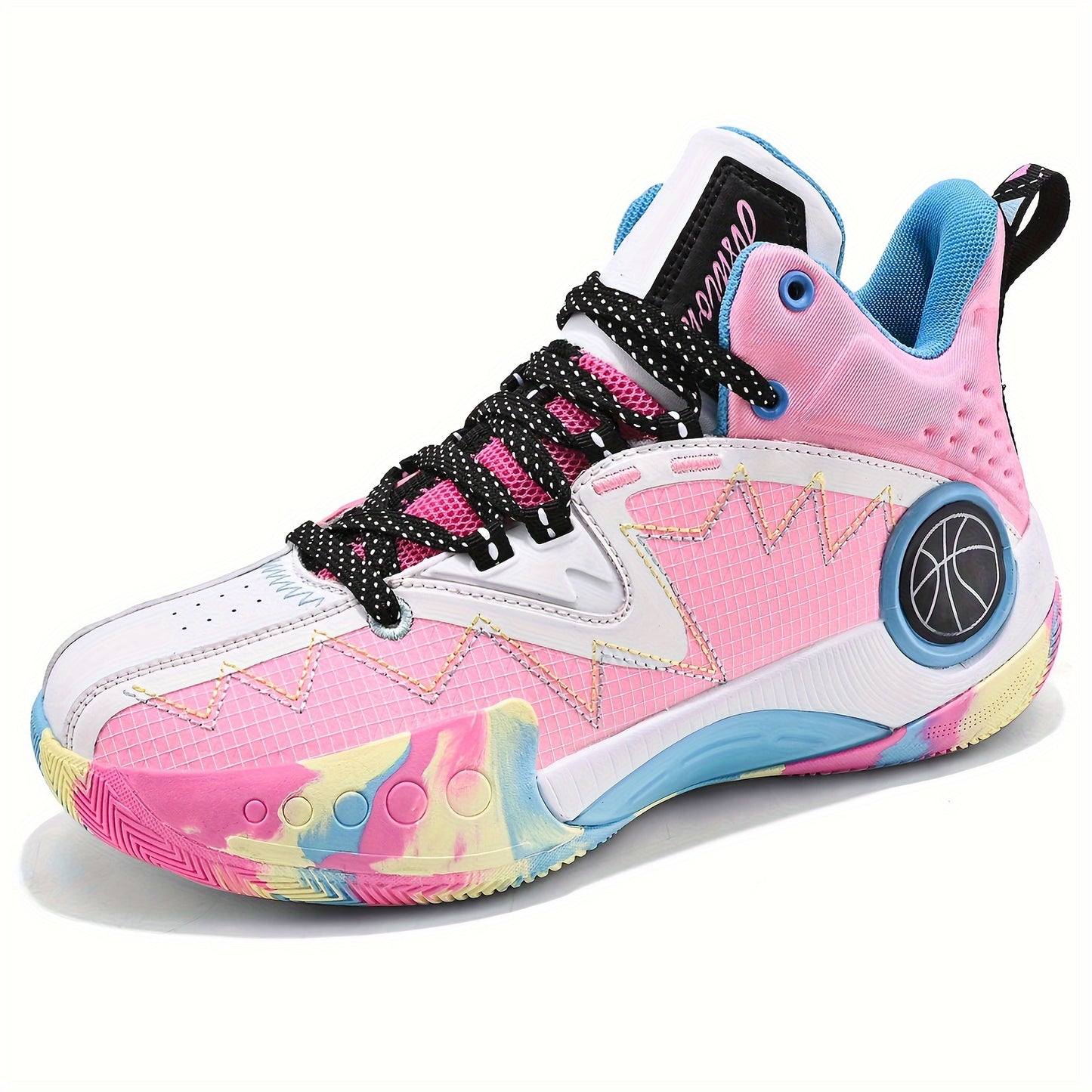 Men's Arch Support Basketball Shoes - Breathable, Non Slip, Fashion Sneakers for Running, Comfortable Sport Shoes