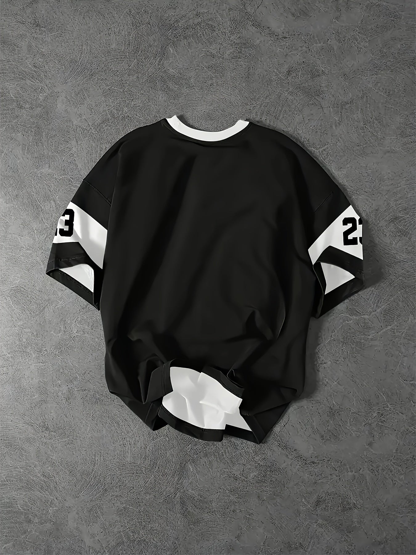 Iconic Racing Men's T-Shirt - Breathable, Sporty, and Ultra-Comfortable Round Neck Short Sleeve Tee with Unique Letter Print Design for Casual Summer Fashion