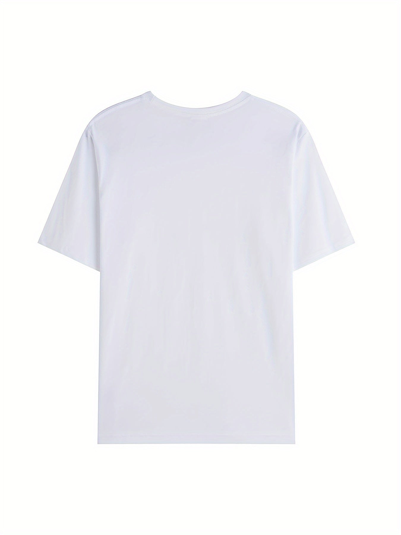OTF Only The Family" Men's White Cotton T-Shirt - Casual & Modern Street Style, Round Neck, Short Sleeve, Summer Fashion Top with Black Brushstroke Design