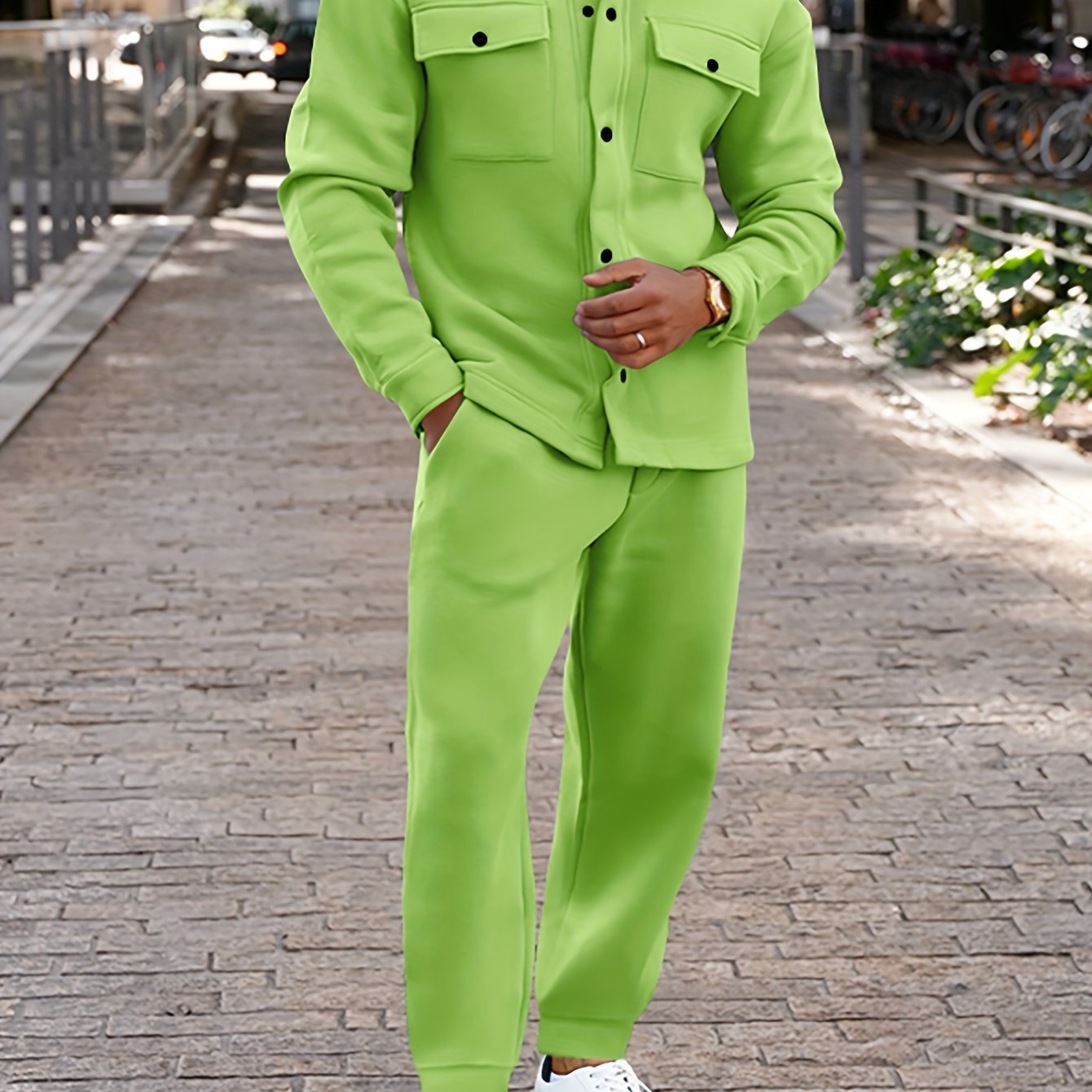 Fleece Hoodie And Pants Set