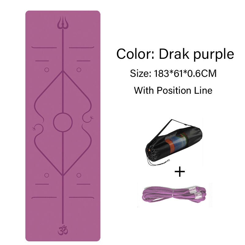 Non-Slip Yoga Mat 6mm