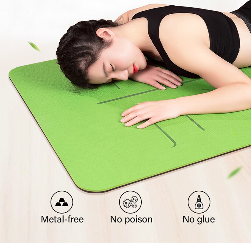 Non-Slip Yoga Mat 6mm