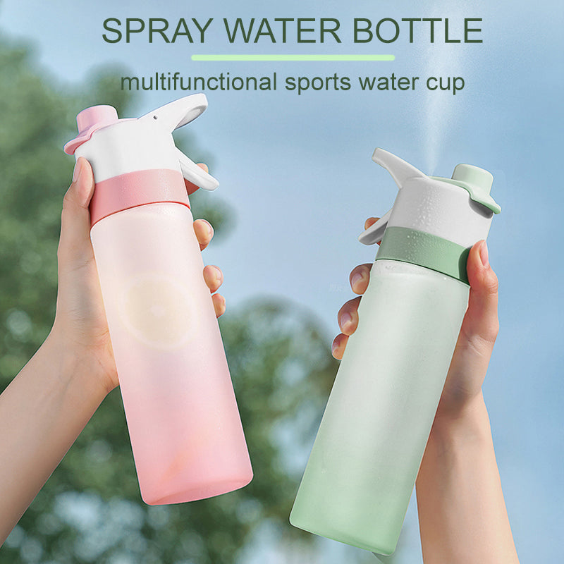 Fitness Spray Water Bottle