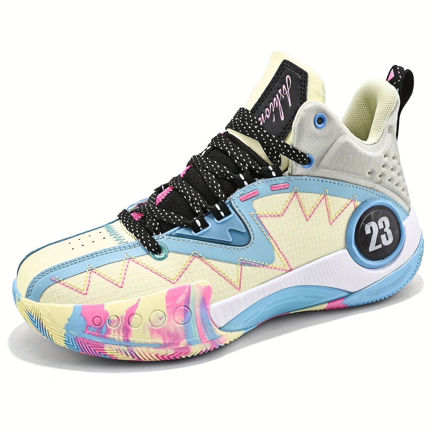 Men's Arch Support Basketball Shoes - Breathable, Non Slip, Fashion Sneakers for Running, Comfortable Sport Shoes