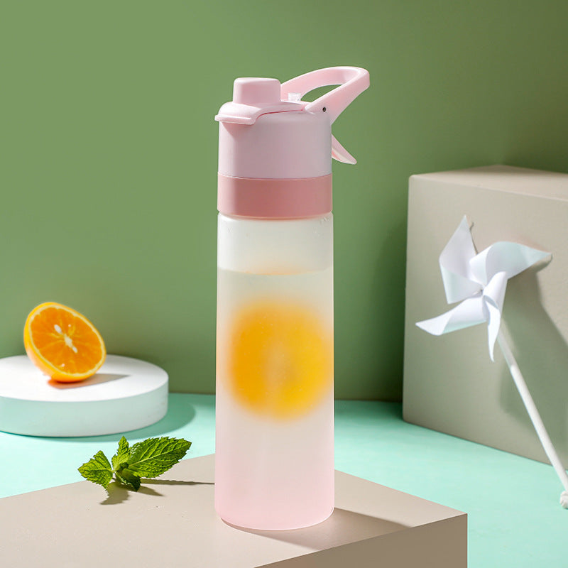 Fitness Spray Water Bottle