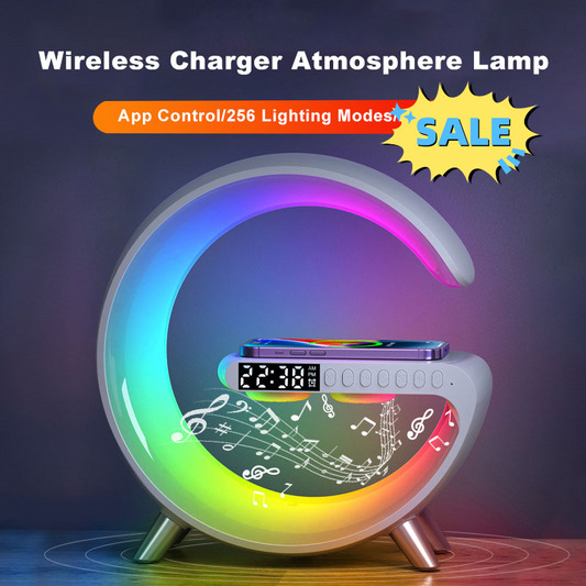 MoonLight Lamp / LED Light / Bluetooth Speaker / Wireless Charger