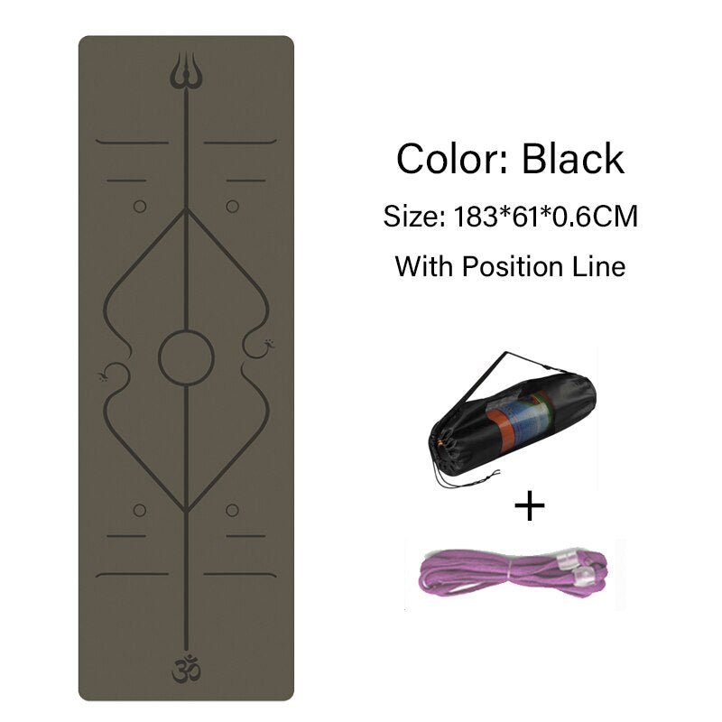 Non-Slip Yoga Mat 6mm