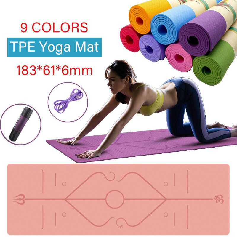 Non-Slip Yoga Mat 6mm